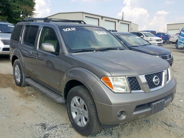 5N1AR18W26C612373 - 2006 NISSAN PATHFINDER ოქროსფერი ფოტო 1