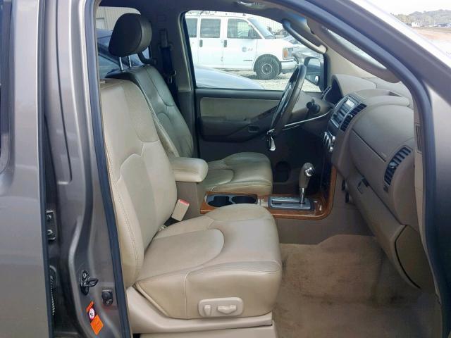 5N1AR18W26C612373 - 2006 NISSAN PATHFINDER ოქროსფერი ფოტო 5