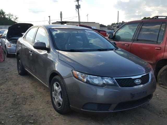 KNAFU4A28B5452366 - 2011 KIA FORTE EX BROWN photo 1