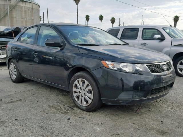 KNAFU4A21C5497652 - 2012 KIA FORTE EX BLACK photo 1