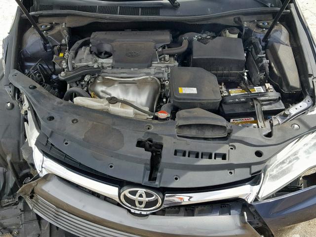 4T1BF1FK4GU512882 - 2016 TOYOTA CAMRY LE BLUE photo 7