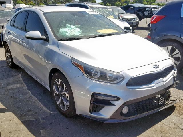 3KPF24AD9KE035417 - 2019 KIA FORTE FE SILVER photo 1