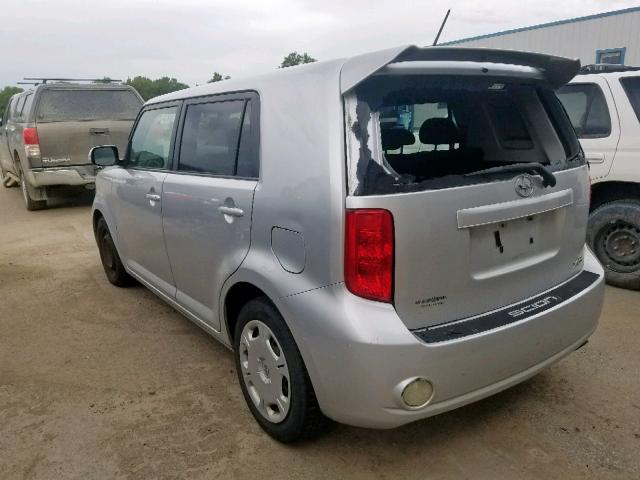 JTLKE50E891092957 - 2009 TOYOTA SCION XB 银色 照片 3