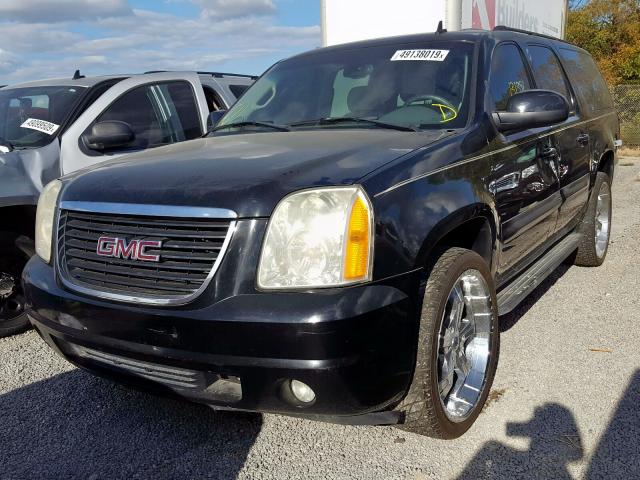 1GKFC16J87R189059 - 2007 GMC YUKON XL C BLACK photo 2