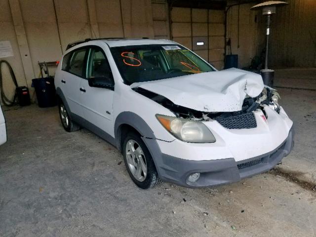 5Y2SL64853Z434370 - 2003 PONTIAC VIBE WHITE photo 1