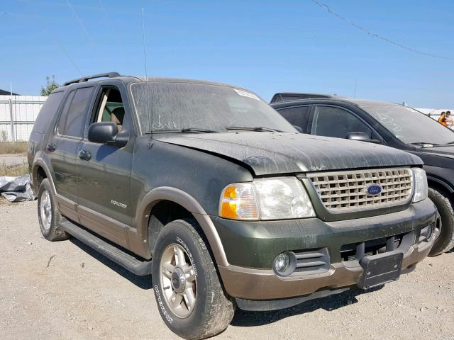 1FMZU74E92ZA24513 - 2002 FORD EXPLORER E GREEN photo 1