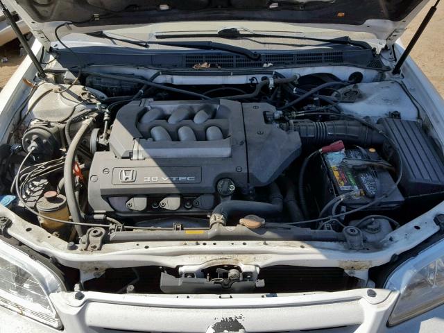 1HGCG16531A008527 - 2001 HONDA ACCORD EX WHITE photo 7