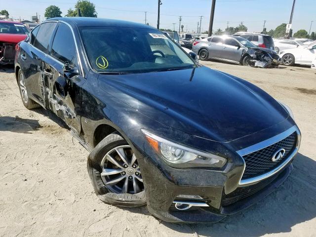 JN1BV7AP2FM336008 - 2015 INFINITI Q50 BASE BLACK photo 1