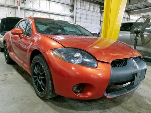 4A3AK24FX7E039004 - 2007 MITSUBISHI ECLIPSE GS ORANGE photo 1