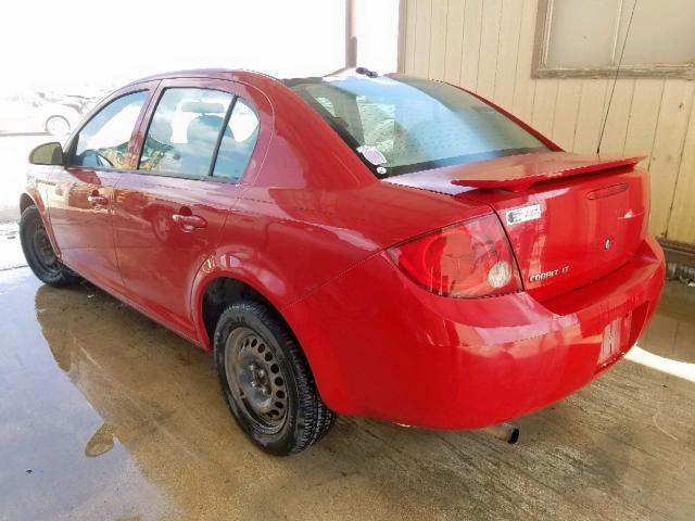 1G1AL58F587262061 - 2008 CHEVROLET COBALT LT RED photo 3