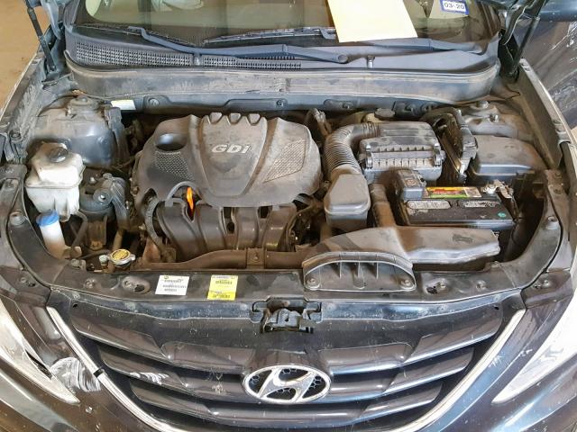 5NPEB4AC2CH313624 - 2012 HYUNDAI SONATA GLS BLUE photo 7