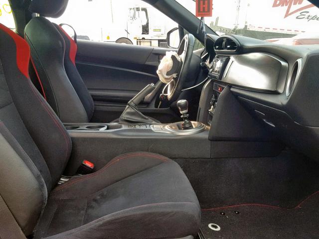 JF1ZNAA10D1724265 - 2013 TOYOTA SCION FR-S BLACK photo 5