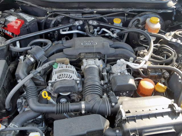 JF1ZNAA10D1724265 - 2013 TOYOTA SCION FR-S BLACK photo 7