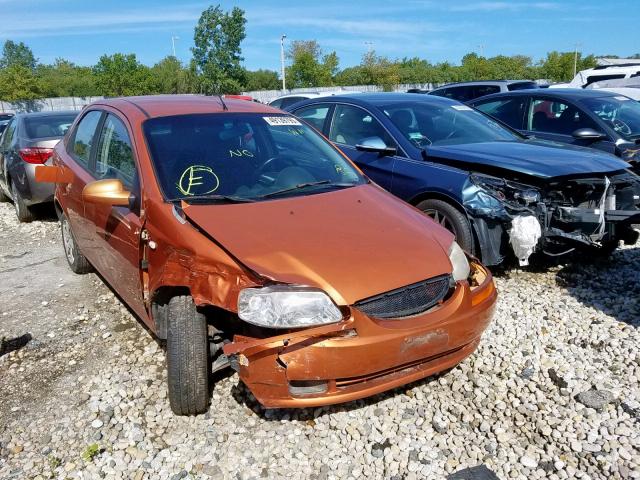 KL1TD56686B661211 - 2006 CHEVROLET AVEO BASE Narıncı foto 1