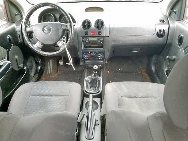 KL1TD56686B661211 - 2006 CHEVROLET AVEO BASE Narıncı foto 9