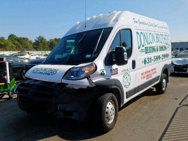 3C6TRVBG0JE143542 - 2018 RAM PROMASTER Ağ foto 2