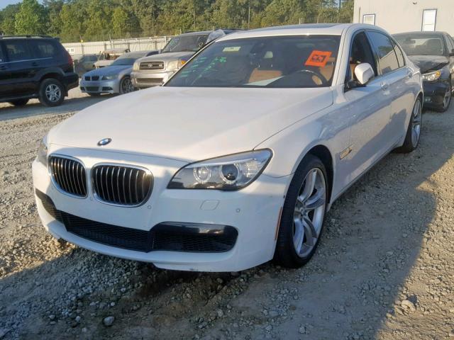 WBAYE4C58ED137767 - 2014 BMW 740 LI WHITE photo 2