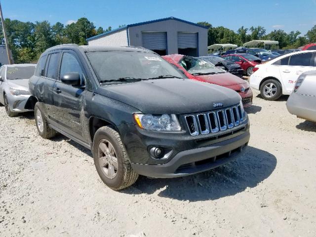 1C4NJCBA4DD250043 - 2013 JEEP COMPASS SP GREEN photo 1