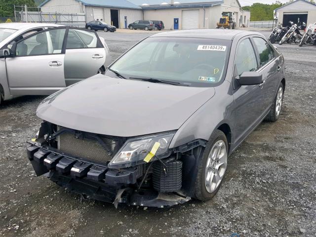 3FAHP0HA8AR327426 - 2010 FORD FUSION SE GRAY photo 2