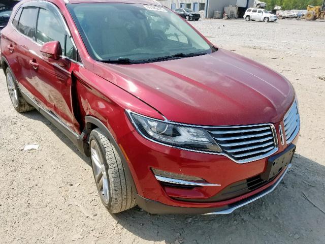 5LMTJ2AH6FUJ41174 - 2015 LINCOLN MKC RED photo 9