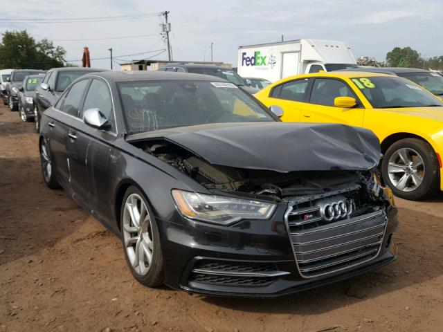 WAUF2AFC7FN006754 - 2015 AUDI S6 BLACK photo 1