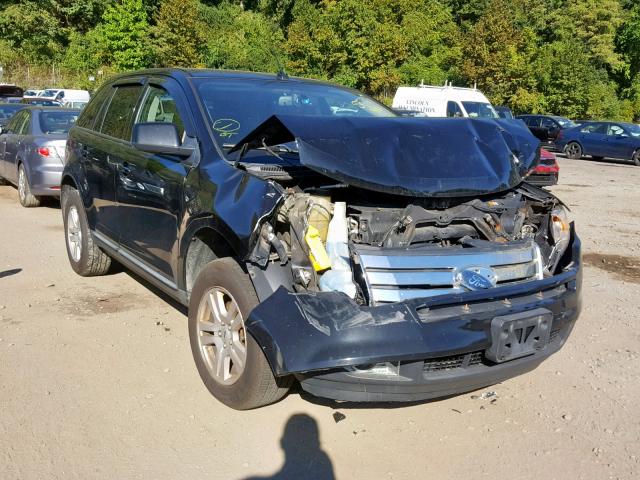 2FMDK48C18BB03421 - 2008 FORD EDGE SEL BLACK photo 1