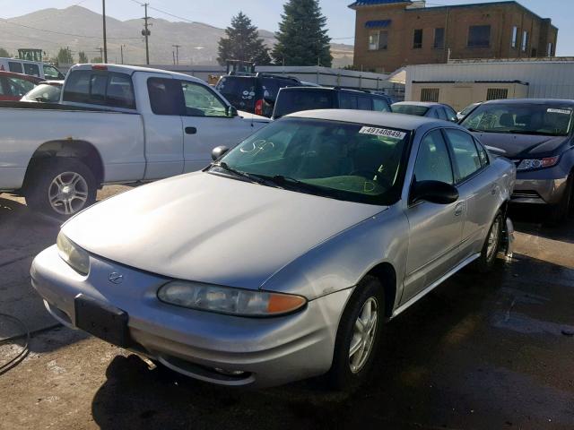 1G3NL52F83C116061 - 2003 OLDSMOBILE ALERO GL SILVER photo 2