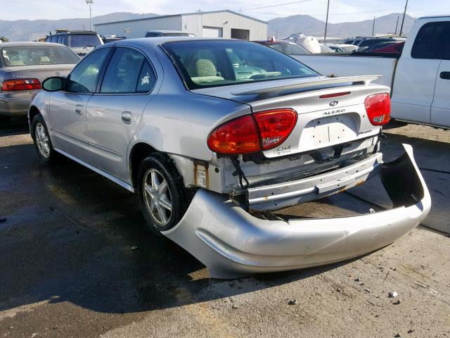 1G3NL52F83C116061 - 2003 OLDSMOBILE ALERO GL SILVER photo 3