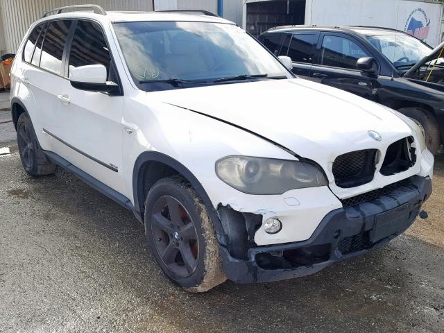 5UXFE43518L030627 - 2008 BMW X5 3.0I WHITE photo 1