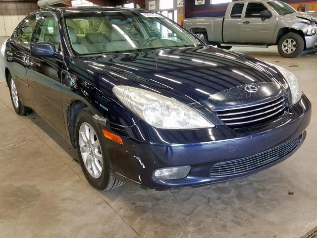 JTHBF30G430125057 - 2003 LEXUS ES 300 BLUE photo 1