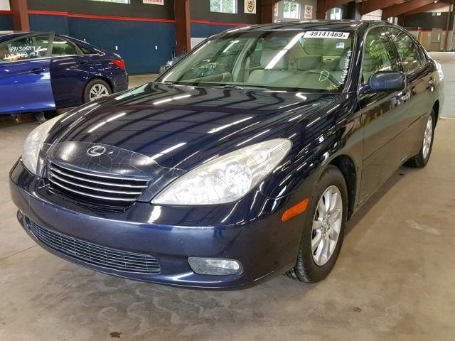 JTHBF30G430125057 - 2003 LEXUS ES 300 BLUE photo 2