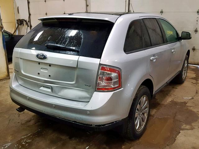 2FMDK3JC7ABA45082 - 2010 FORD EDGE SEL SILVER photo 4