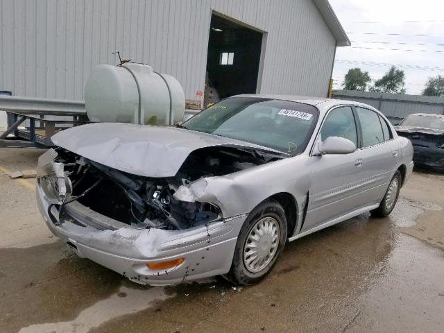 1G4HP52KX3U165122 - 2003 BUICK LESABRE CU SILVER photo 2