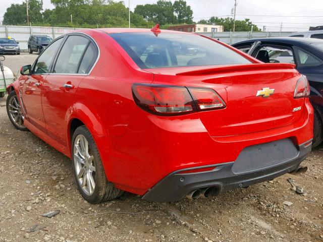 6G3F15RW6EL936984 - 2014 CHEVROLET SS RED photo 3