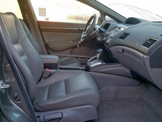 2HGFA16988H321375 - 2008 HONDA CIVIC EXL 灰色 照片 5