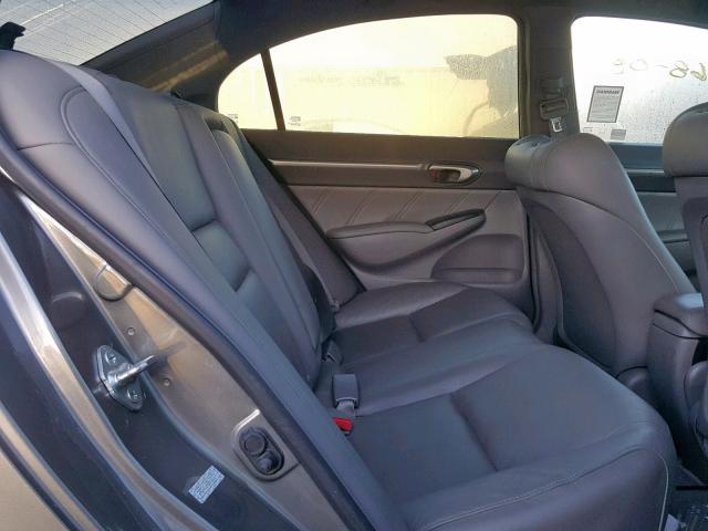 2HGFA16988H321375 - 2008 HONDA CIVIC EXL 灰色 照片 6