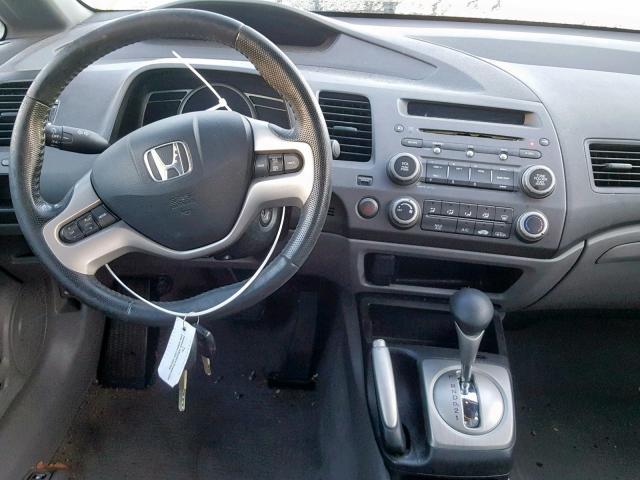2HGFA16988H321375 - 2008 HONDA CIVIC EXL 灰色 照片 9