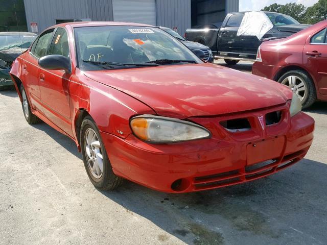 1G2NF52E64C141531 - 2004 PONTIAC GRAND AM S RED photo 1