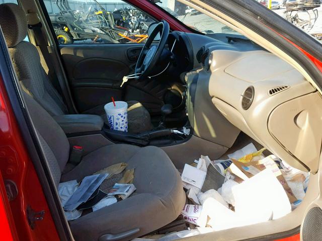 1G2NF52E64C141531 - 2004 PONTIAC GRAND AM S RED photo 5