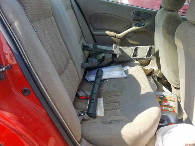 1G2NF52E64C141531 - 2004 PONTIAC GRAND AM S RED photo 6