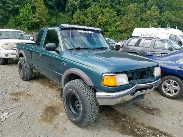 1FTDR15X4VTA68729 - 1997 FORD RANGER SUP GREEN photo 1