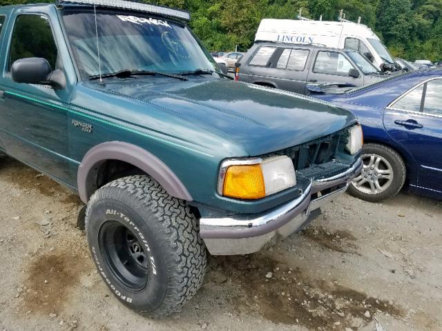 1FTDR15X4VTA68729 - 1997 FORD RANGER SUP GREEN photo 9