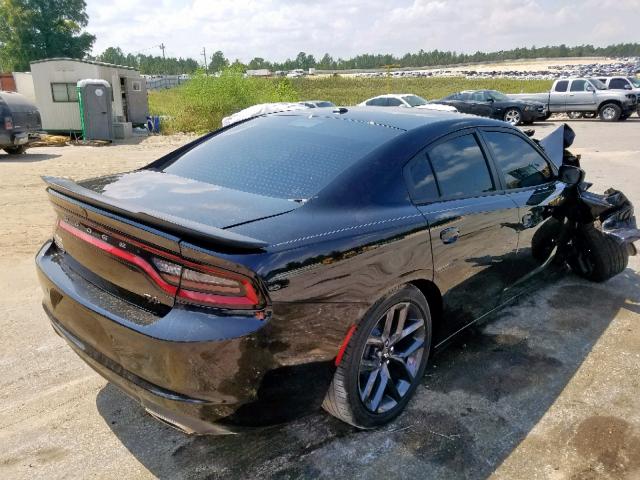 2C3CDXBG1KH541811 - 2019 DODGE CHARGER SX BLACK photo 4