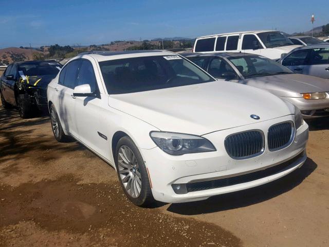 WBAKA83579CY34304 - 2009 BMW 750 I WHITE photo 1