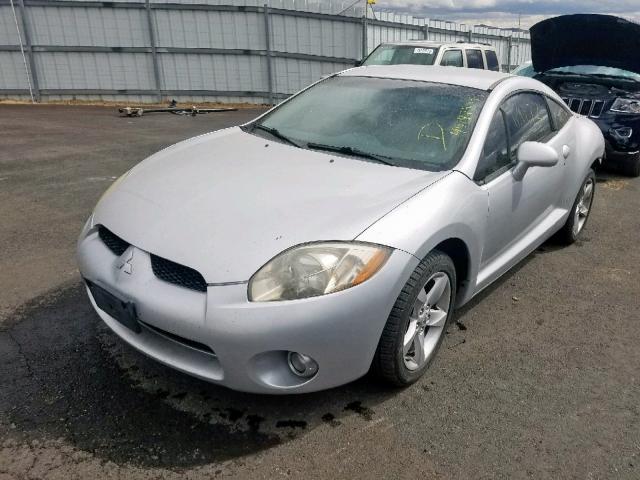 4A3AK24F47E008346 - 2007 MITSUBISHI ECLIPSE GS GRAY photo 2