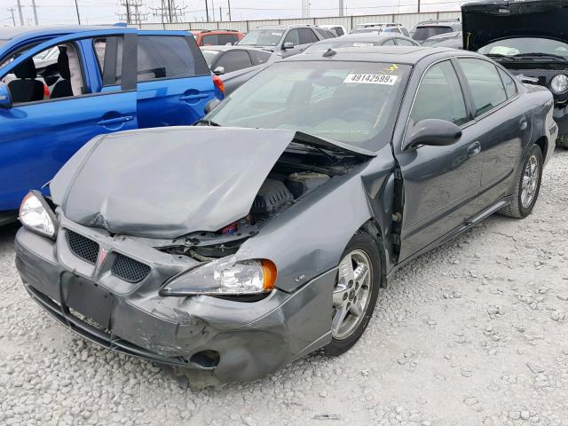 1G2NF52E13C316718 - 2003 PONTIAC GRAND AM S CHARCOAL photo 2