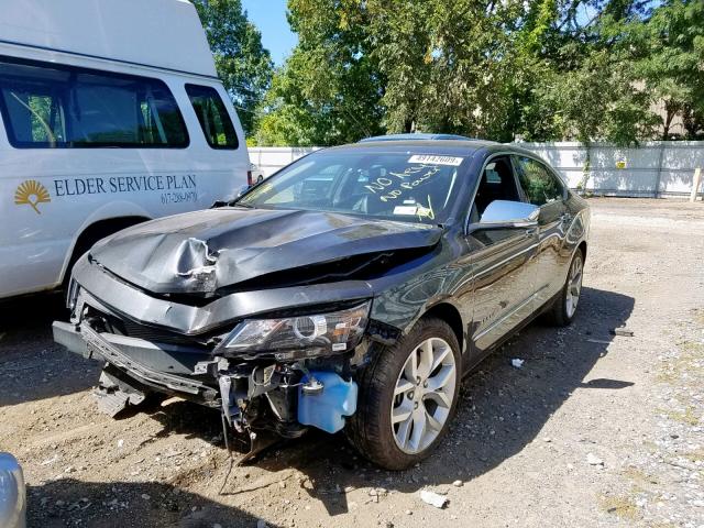 2G1105S36K9112182 - 2019 CHEVROLET IMPALA PRE GRAY photo 2