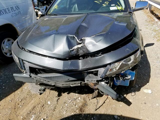 2G1105S36K9112182 - 2019 CHEVROLET IMPALA PRE GRAY photo 9