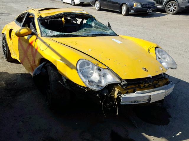 WP0AB29922S685279 - 2002 PORSCHE 911 TURBO YELLOW photo 1