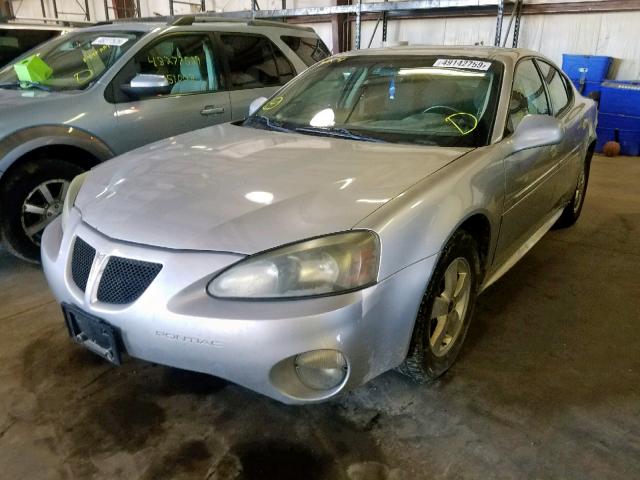 2G2WP522551124962 - 2005 PONTIAC GRAND PRIX SILVER photo 2